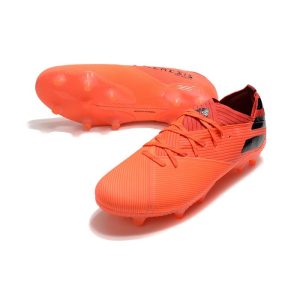 Kopačky Pánské Adidas Nemeziz 19.1 FG Inflight – oranžová černá červená